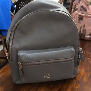 Like new, used once- coach mini backpack